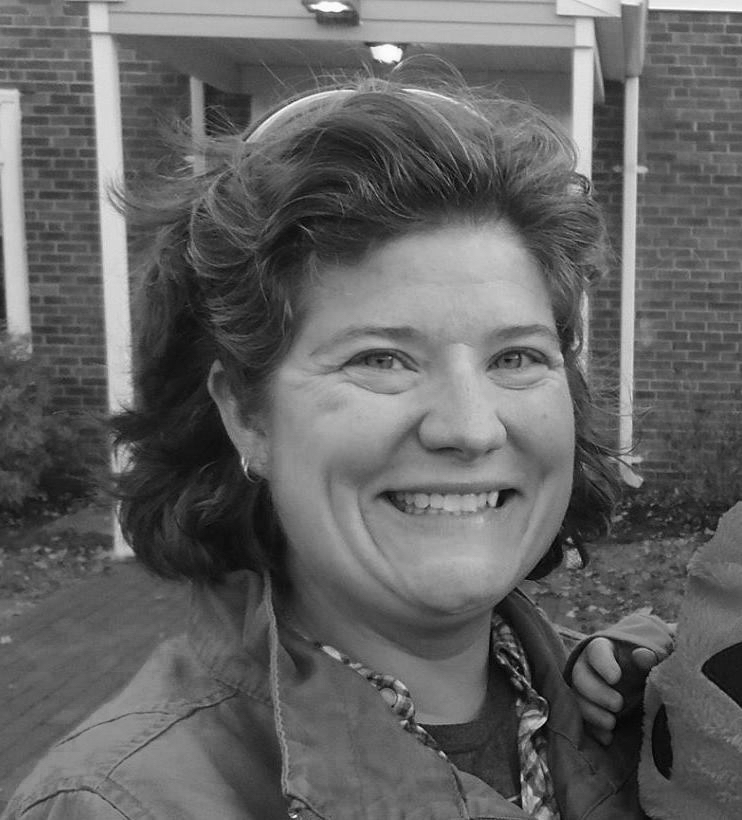 Black and white photograph of Hilary Bogert-Winkler